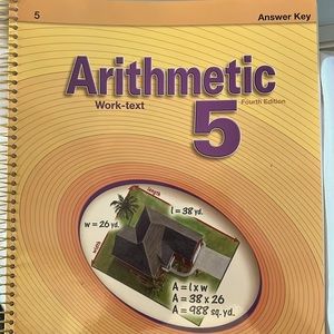 A Beka Book Arithmetic Work Text Answer Key 5